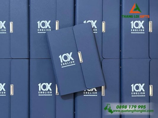 SCT 24 - Sổ Tay Bìa Còng Gập 3 - In Logo Làm Quà Tặng Doanh Nghiệp