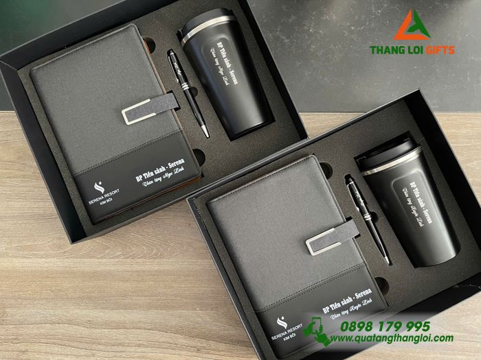 BỘ QUÀ TẶNG GIFTSET IN KHẮC LOGO SERENA 