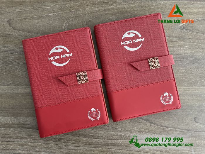TAY BÌA CÒNG IN ẤN LOGO DOANH NGHIỆP HOA NAM