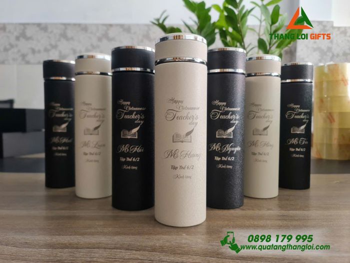 Bình Giữ Nhiệt Sơn Nhám Khắc Mừng Ngày Nhà Giáo Việt Nam
