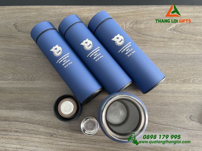 Bình Giữ Nhiệt & Hộp Đựng Khắc Logo ĐOÀN THANH NIÊN
