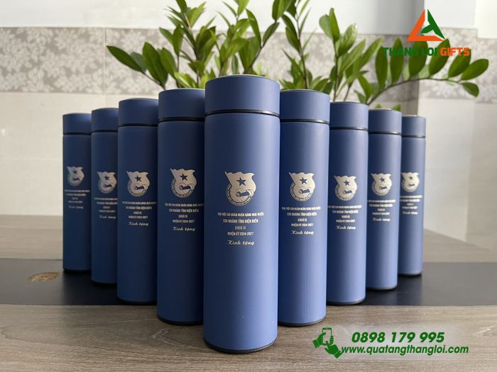 Bình Giữ Nhiệt & Hộp Đựng Khắc Logo ĐOÀN THANH NIÊN