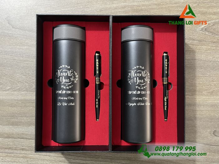 Bộ Qùa Tặng Giftset Cao Cấp Khắc Logo Làm Qùa Tri Ân Thầy Cô