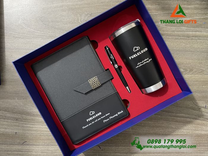 BỘ QUÀ TẶNG GIFTSET IN KHẮC LOGO FULL CLOUD - QUÀ TẶNG SỰ KIỆN