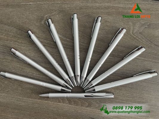 BÚT BI KIM LOẠI IN KHẮC LOGO THEO YÊU CẦU - QUÀ TẶNG CHO DOANH NGHIỆP