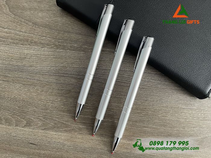 BÚT BI KIM LOẠI IN KHẮC LOGO THEO YÊU CẦU - QUÀ TẶNG CHO DOANH NGHIỆP