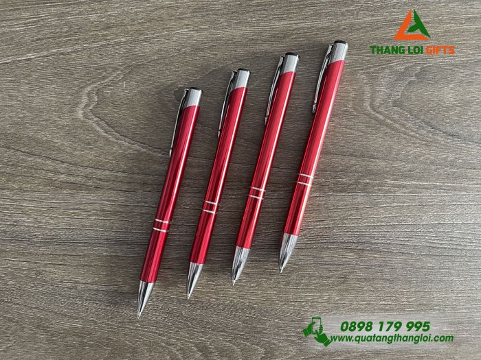 BÚT BI KIM LOẠI KHẮC LOGO - QUÀ TẶNG SANG TRỌNG TINH TẾ