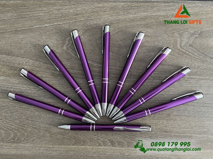 BÚT BI KIM LOẠI KHẮC LOGO - QUÀ TẶNG TINH TẾ CHO DOANH NGHIỆP