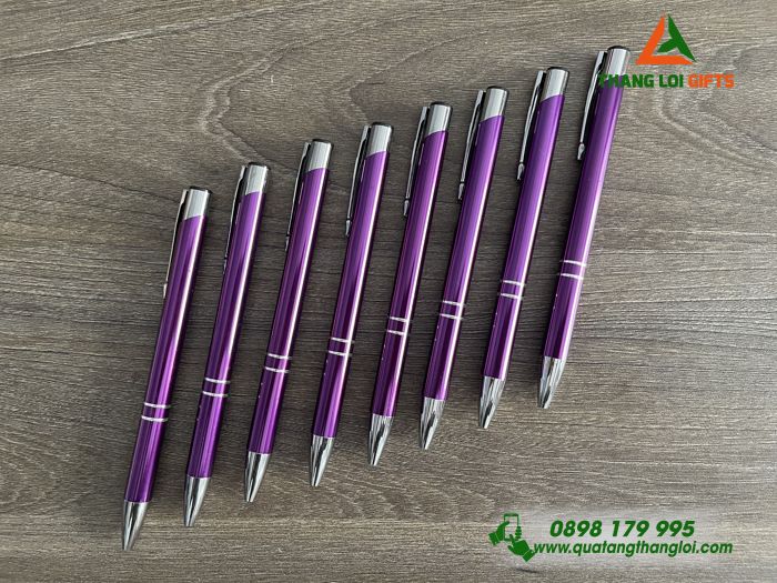 BÚT BI KIM LOẠI KHẮC LOGO - QUÀ TẶNG TINH TẾ CHO DOANH NGHIỆP