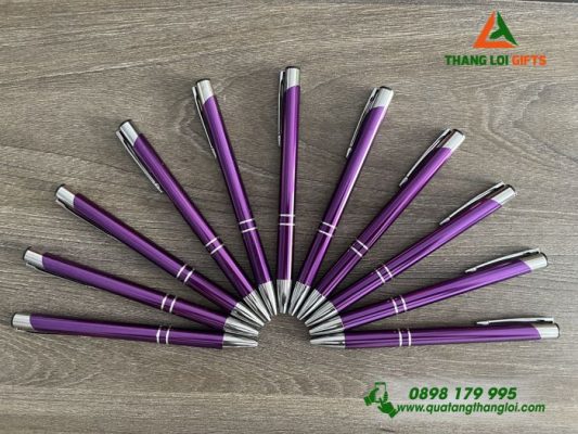 BÚT BI KIM LOẠI KHẮC LOGO - QUÀ TẶNG TINH TẾ CHO DOANH NGHIỆP