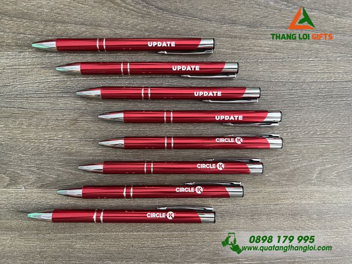 BÚT BI KIM LOẠI KHẮC LOGO CIRCLE - MÓN QUÀ TẶNG NHÂN VIÊN