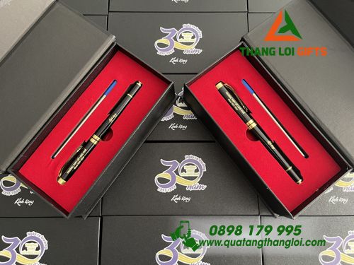 BÚT KÝ KIM LOẠI KHẮC LOGO KỶ NIỆM 30 NĂM - MÓN QUÀ TRI ÂN