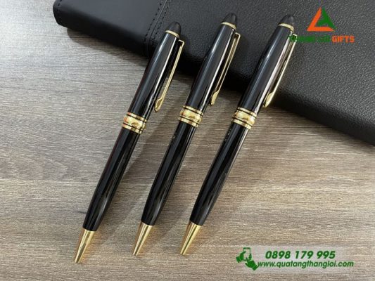 BÚT KIM LOẠI CAO CẤP KHẮC LOGO THEO YÊU CẦU -  QUÀ TẶNG ĐẲNG CẤP 