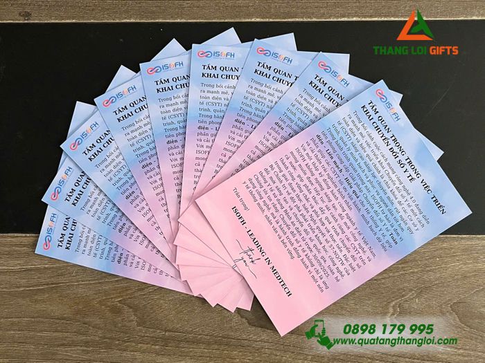 IN ẤN TỜ RƠI QUẢNG CÁO DOANH NGHIỆP ISOFH - MARKETING ĐỈNH CAO
