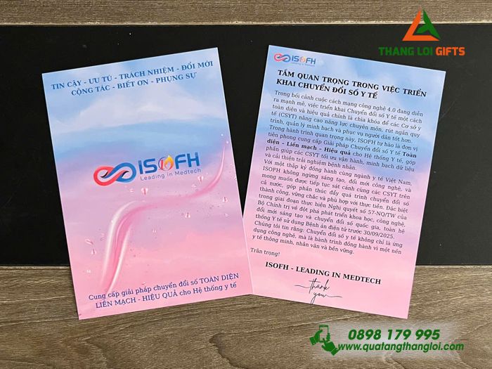 IN ẤN TỜ RƠI QUẢNG CÁO DOANH NGHIỆP ISOFH - MARKETING ĐỈNH CAO