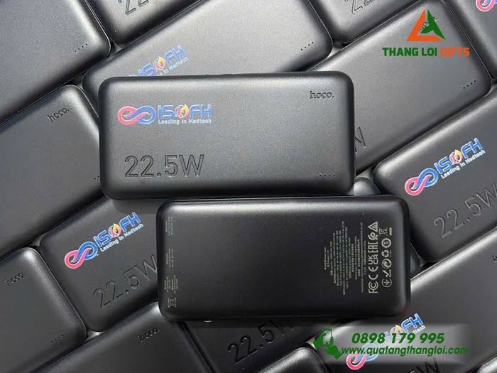 PIN SẠC HOCO IN LOGO ISOFH - QUÀ TẶNG TRÀN TRỀ NẰNG LƯỢNG