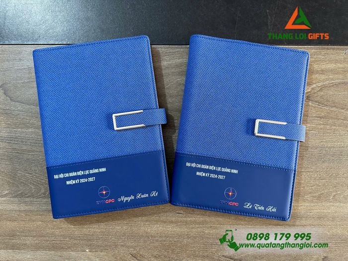 SỔ TAY BÌA CÒNG IN ÂN LOGO: ĐIỆN LỰC QUẢNG NINH - VẺ ĐẸP TRI THỨC
