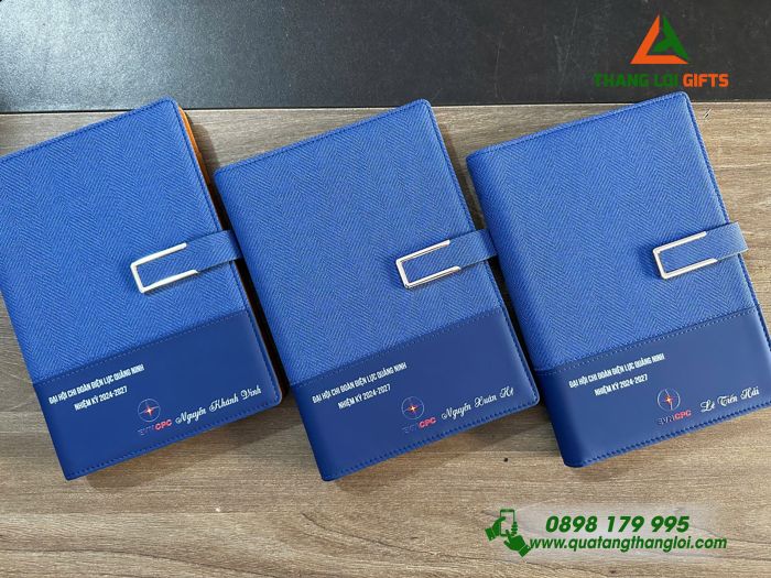 SỔ TAY BÌA CÒNG IN ÂN LOGO: ĐIỆN LỰC QUẢNG NINH - VẺ ĐẸP TRI THỨC