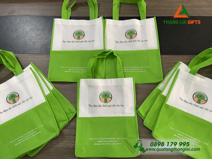 TÚI VẢI CANVAS IN LOGO BỆNH VIỆN NHI ĐỒNG 2 - MÓN QUÀ TINH TẾ