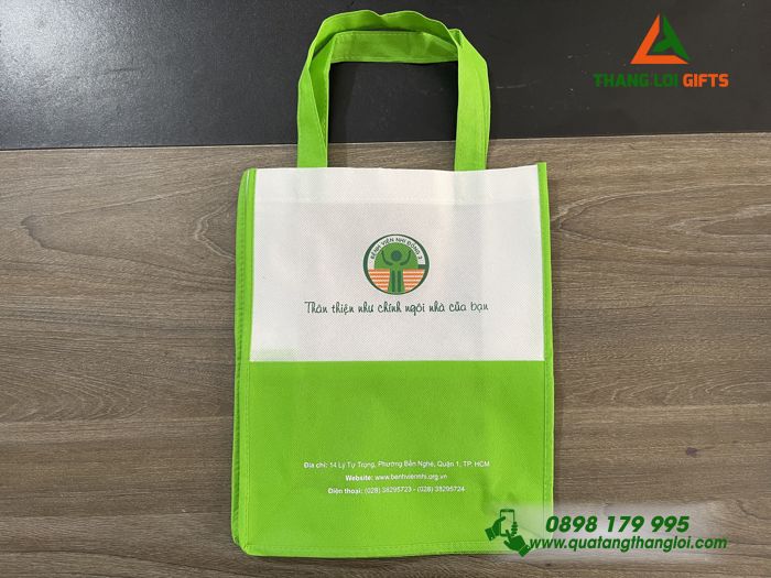 TÚI VẢI CANVAS IN LOGO BỆNH VIỆN NHI ĐỒNG 2 - MÓN QUÀ TINH TẾ