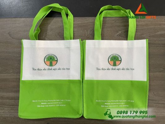 TÚI VẢI CANVAS IN LOGO BỆNH VIỆN NHI ĐỒNG 2 - MÓN QUÀ TINH TẾ