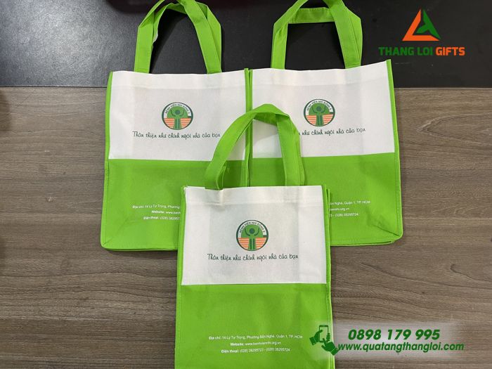 TÚI VẢI CANVAS IN LOGO BỆNH VIỆN NHI ĐỒNG 2 - MÓN QUÀ TINH TẾ