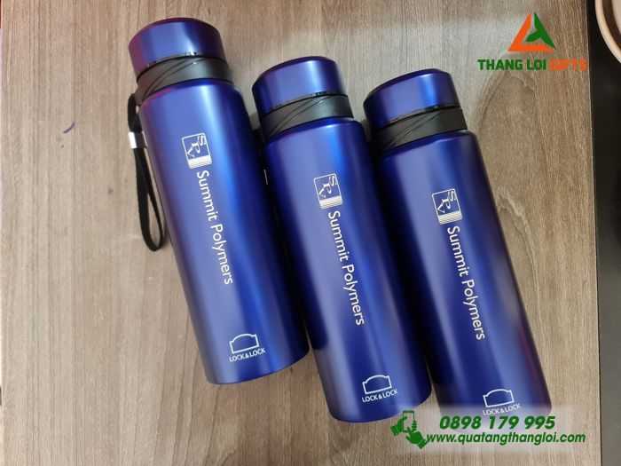BÌNH GIỮ NHIỆT LOCK&LOCK KHẮC LOGO SUMMIT POLYMERS