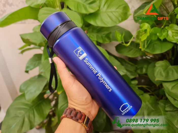 BÌNH GIỮ NHIỆT LOCK&LOCK KHẮC LOGO SUMMIT POLYMERS