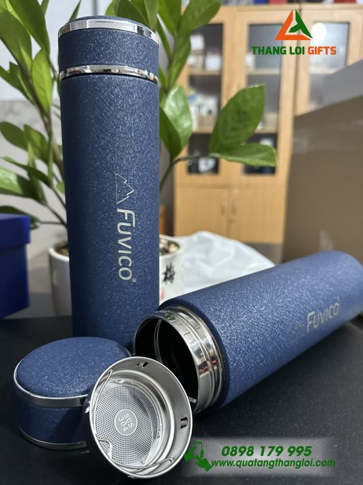 BÌNH GIỮ NHIỆT 2 VẠCH KHẮC LOGO FUVICO - QUÀ TẶNG SANG TRỌNG