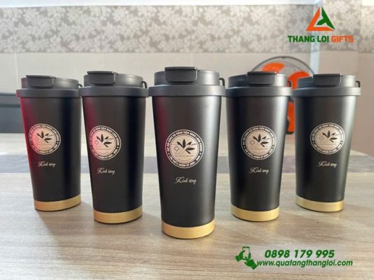  Ly Giữ Nhiệt Khắc Logo Dại Hội Đảng Bộ Bệnh Viện DKKV Long Khánh