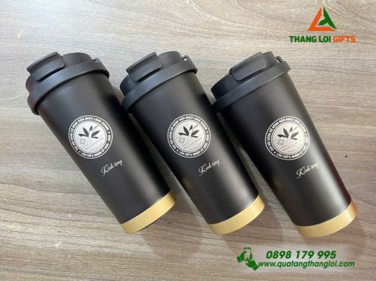  Ly Giữ Nhiệt Khắc Logo Dại Hội Đảng Bộ Bệnh Viện DKKV Long Khánh