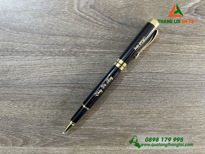 BÚT KÝ KIM LOẠI CAO CẤP KHẮC LOGO TRI ÂN THẦY CÔ