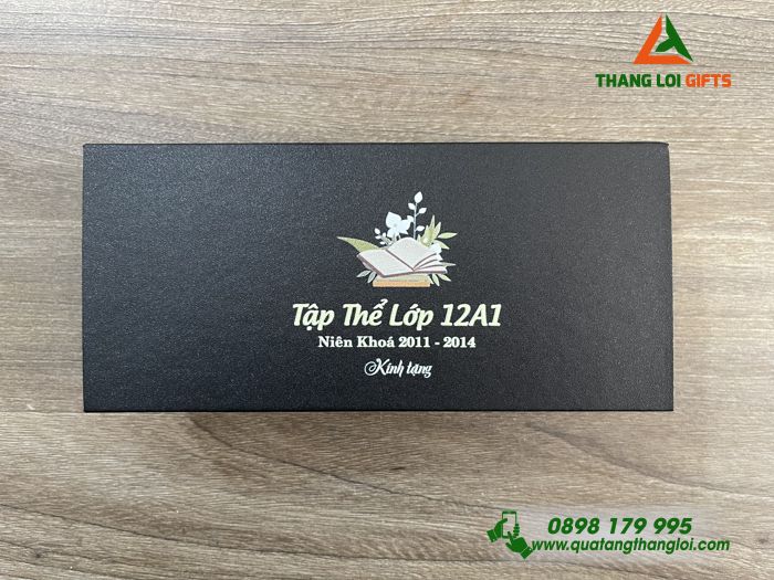 BÚT KÝ KIM LOẠI CAO CẤP KHẮC LOGO TRI ÂN THẦY CÔ