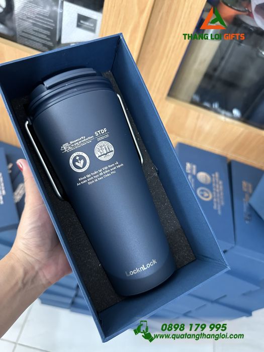 Ly Giữ Nhiệt Lock Lock Khắc Logo: STDF - Khóa Tập Huấn Tại Việt Nam
