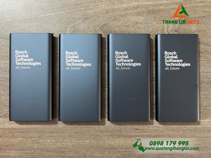 Pin Sạc Dự Phòng Xiaomi 10.000mAh In Logo Doanh Nghiệp Làm Qùa Tặng