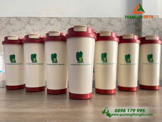 Ly Giữ Nhiệt Coffee 530ml – In Logo Báo Tuổi Trẻ