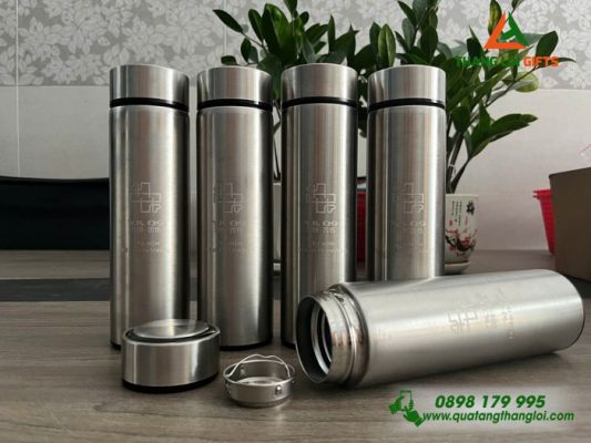 Bình Giữ Nhiệt 500ml - Khắc Logo Kỷ Niệm 10 Năm Ra Trường