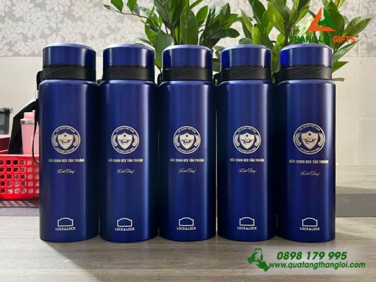 Bình Giữ Nhiệt Lock&Lock LHC6180 – Khắc Logo Hải Quan Việt Nam