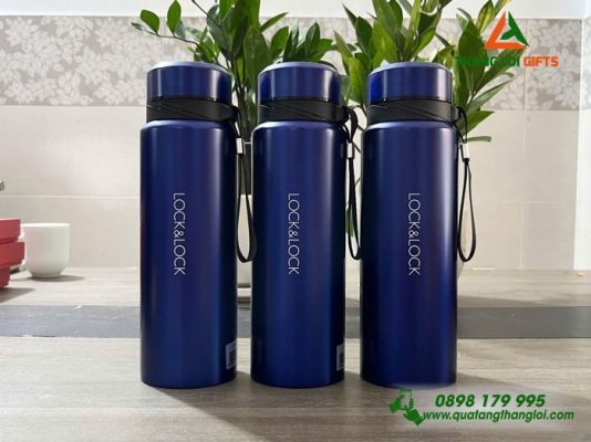 Bình Giữ Nhiệt Lock&Lock LHC6180 – Khắc Logo Hải Quan Việt Nam