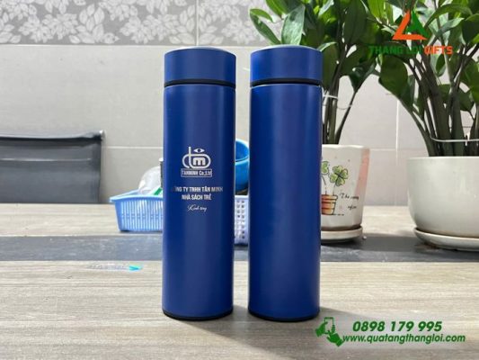 Bình Giữ Nhiệt 500ml – In Khắc Logo Doanh Nghiệp Tân Minh