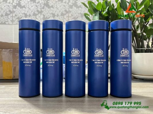 Bình Giữ Nhiệt 500ml – In Khắc Logo Doanh Nghiệp Tân Minh