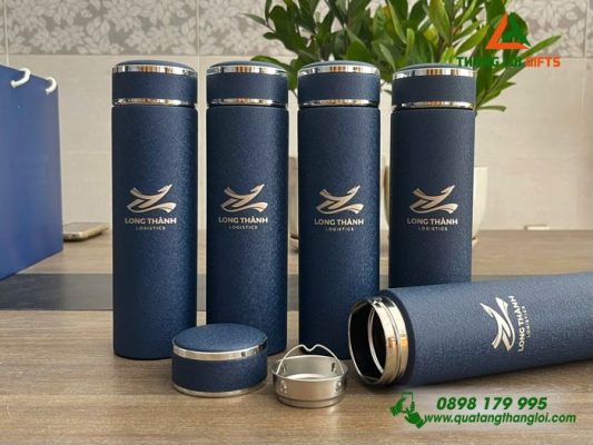 Bình Giữ Nhiệt 500ml – Khắc Logo Doanh Nghiệp Long Thành Logistics