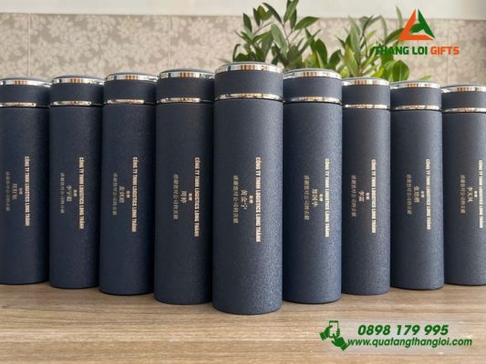 Bình Giữ Nhiệt 500ml – Khắc Logo Doanh Nghiệp Long Thành Logistics