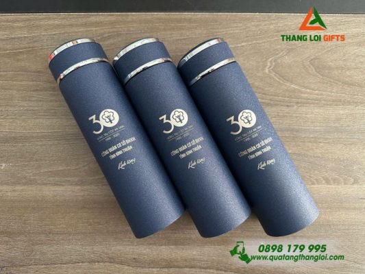 Bình Giữ Nhiệt – Khắc Logo Kỷ Niệm 30 Năm Công Đoàn Cơ Sở BHXH Tỉnh Bình Thuận