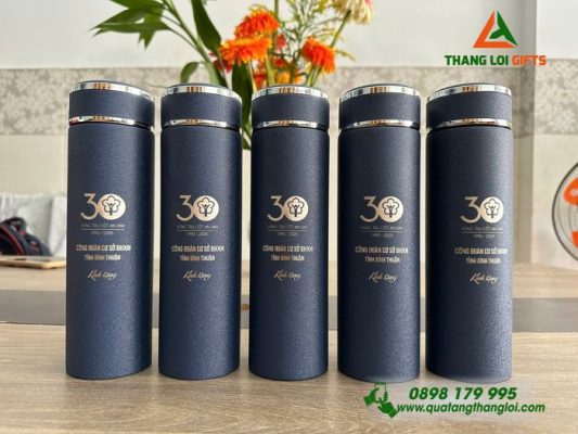 Bình Giữ Nhiệt – Khắc Logo Công Đoàn Cơ Sở BHXH Tỉnh Bình Thuận