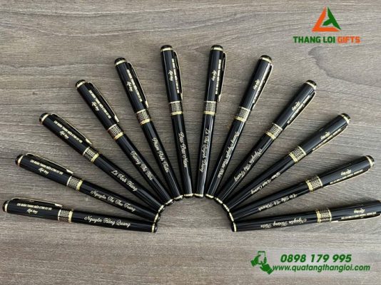 Bút Ký Kim Loại Nắp - Khắc Tên Chi Đoàn Thanh Niên KTNN KV