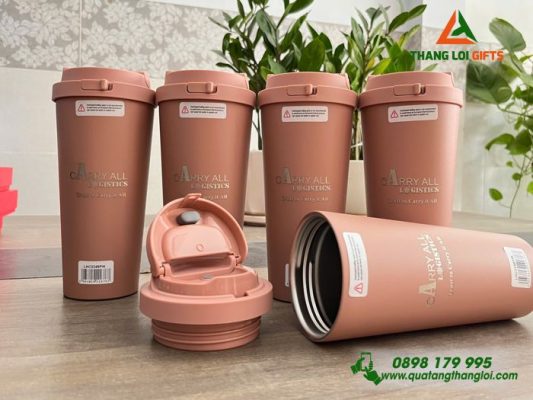 Ly Giữ Nhiệt Lock&Lock – Khắc Logo Doanh Nghiệp CARRY ALL Logistics