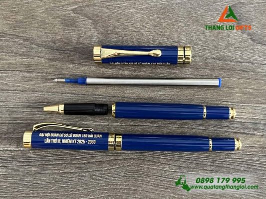 Bút Ký Kim Loại – Khắc Tên Đoàn Cơ Sở Lữ Đoàn 189 Hải Quân