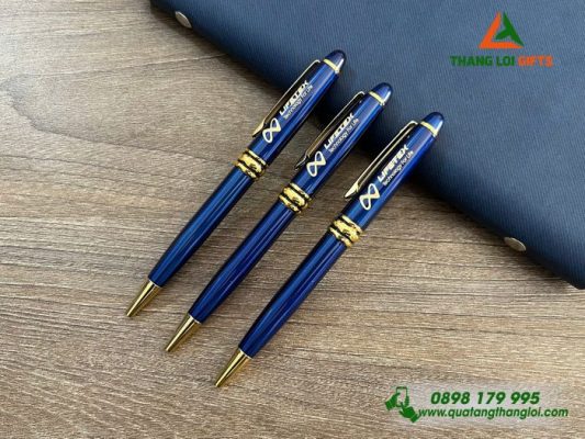 Bút Ký Kim Loại Xoay - Khắc Logo Doanh Nghiệp LIFTEX