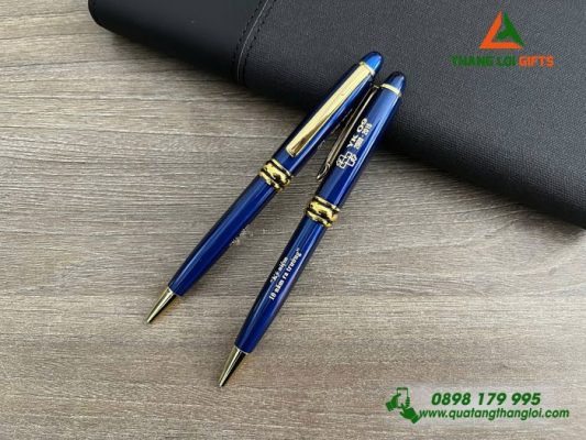 Bút Ký Kim Loại Xoay – Khắc Logo Kỷ Niệm 10 Năm Ra Trường